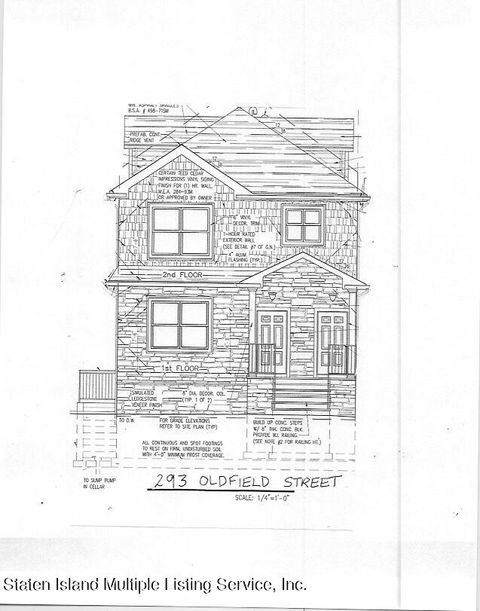 Photo of 293 Oldfield Street, Staten Island, NY 10306 (MLS # 1161010)