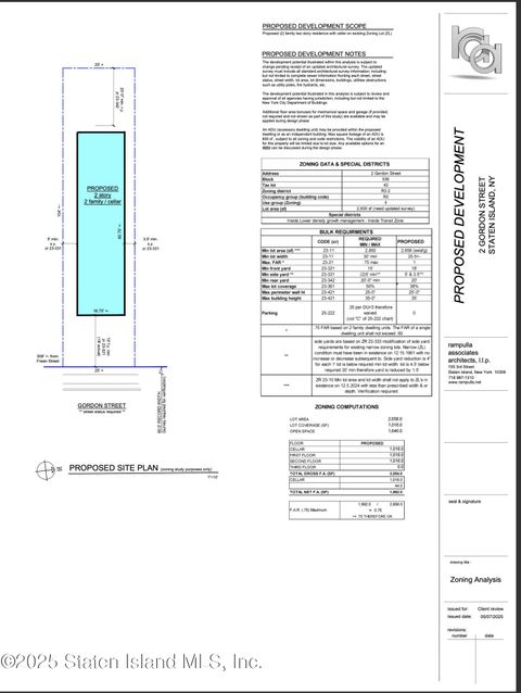 Photo of 2 Gordon Street, Staten Island, NY 10304 (MLS # 2503019)