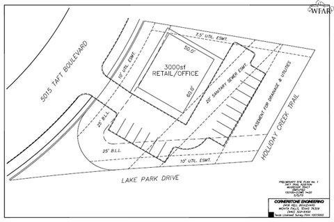 Vacant Land For Sale - 5015 Taft Boulevard<br/> Wichita Falls, TX 76308