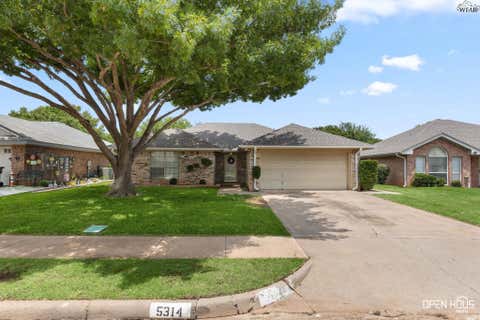 Homes For Sale - 5314 Spindletree Drive<br/> Wichita County, Wichita Falls, TX 76310