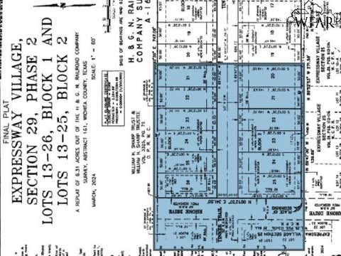 Vacant Land For Sale - 2415 Tinker Trail<br/> Wichita Falls, TX 76306