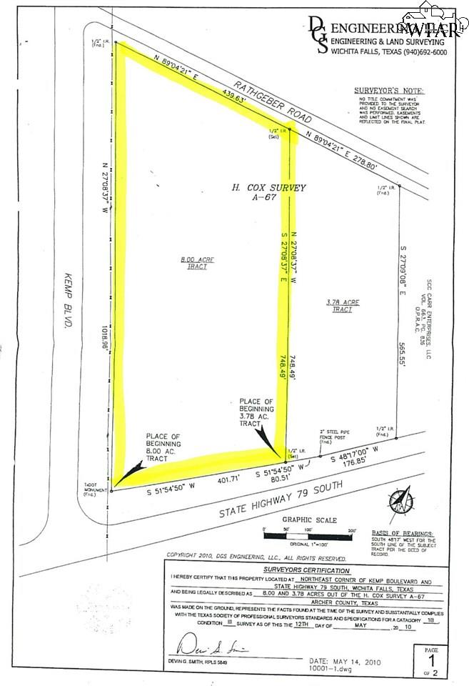 8 Acres S Hwy 79, Wichita Falls, Texas image 2