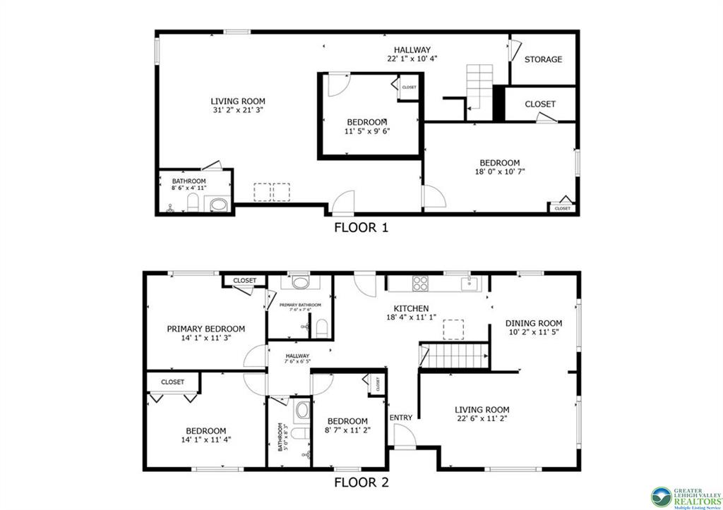 Nesquehoning Borough, Pennsylvania 18240, United States, 5 Bedrooms Bedrooms, ,3 BathroomsBathrooms,Residential,Active,108243