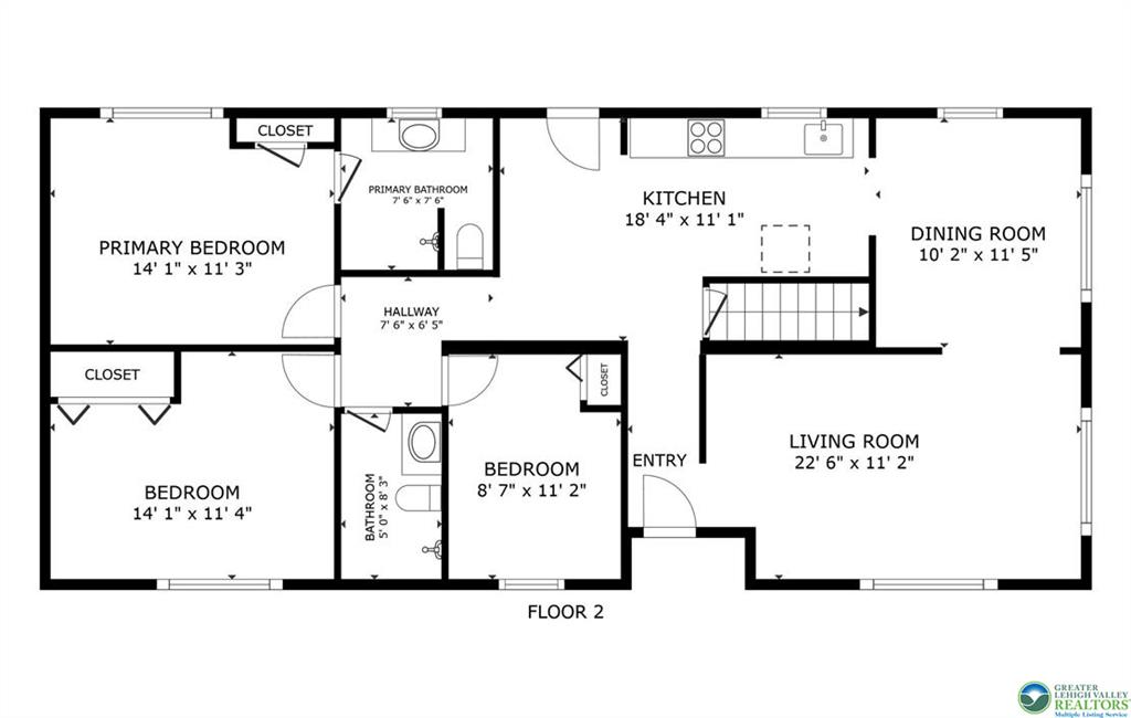 Nesquehoning Borough, Pennsylvania 18240, United States, 5 Bedrooms Bedrooms, ,3 BathroomsBathrooms,Residential,Active,108243