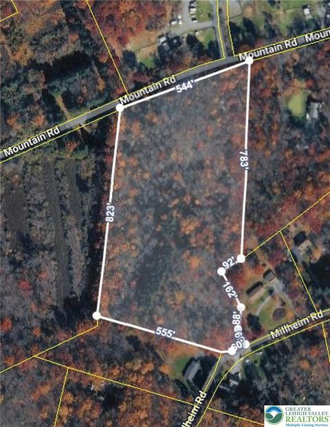 Millheim Road Moore Twp PA 18014