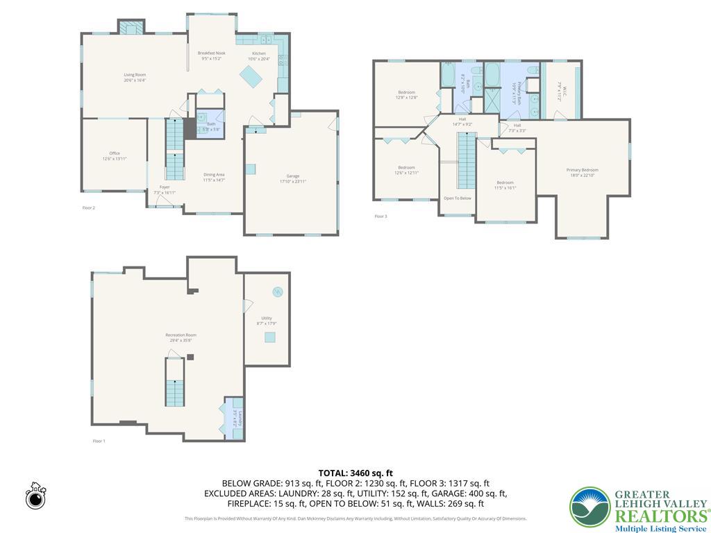Forks Twp, Pennsylvania 18040, United States, 4 Bedrooms Bedrooms, ,3 BathroomsBathrooms,Residential,Active,225588