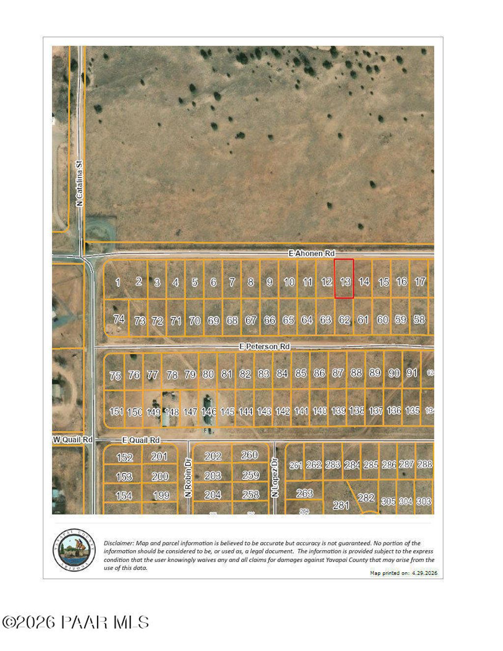 Photo of 155 E Ahonen Road, Paulden, AZ 86334 (MLS # 1081592)