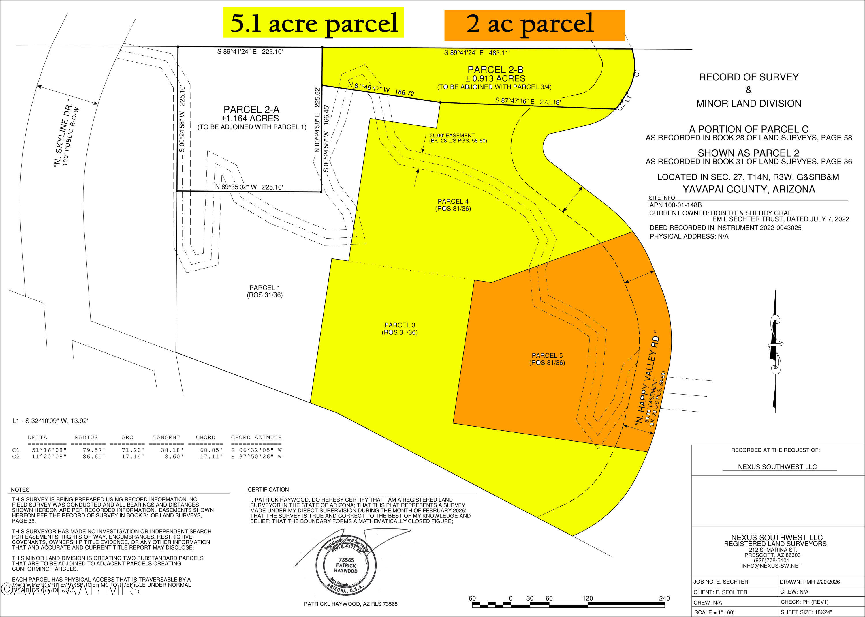 1515 N Happy Valley Road 5.01 Ac