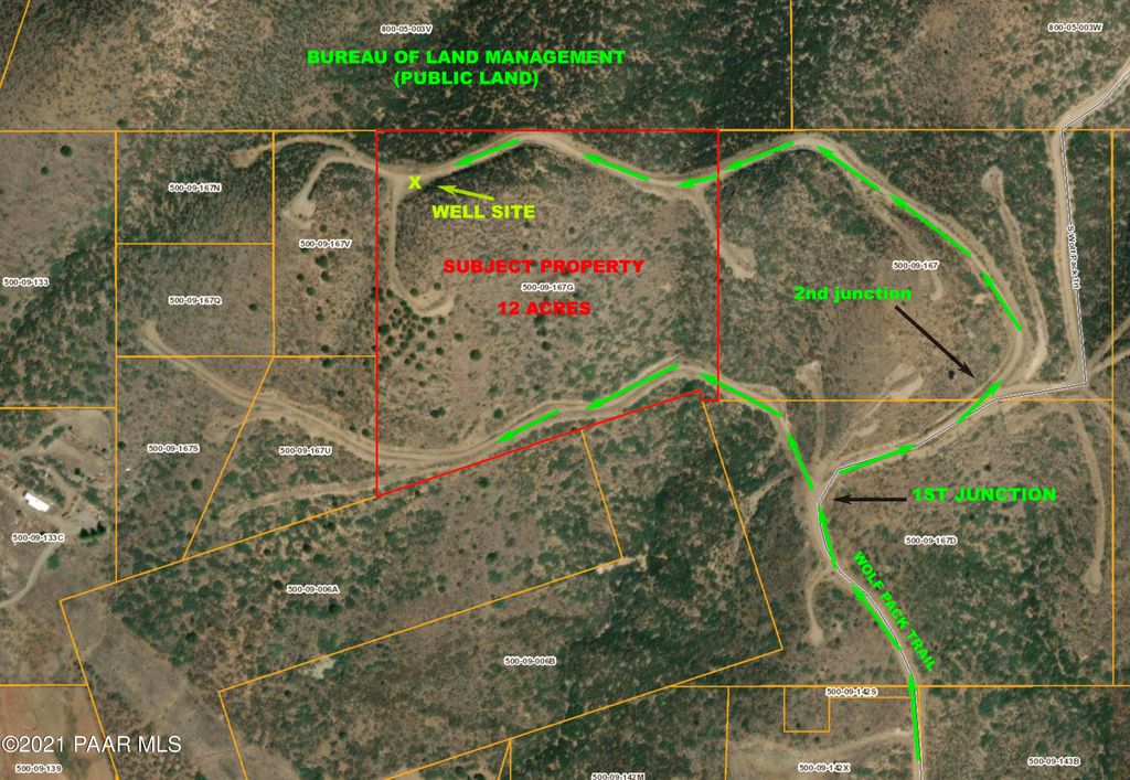 Photo of 12 # 2 Wolfpack (No Address) Trail, Mayer, AZ 86333 (MLS # 1076797)