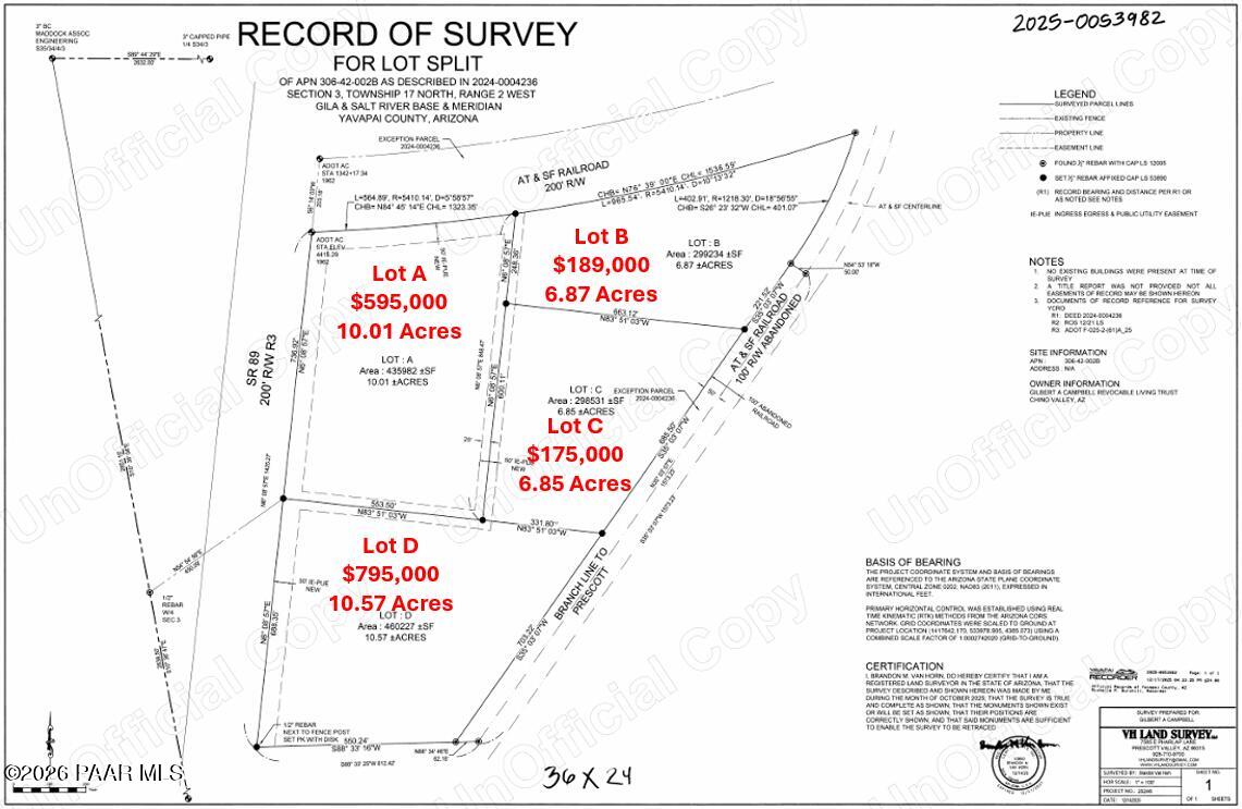 35.55 Acres N State Route 89
