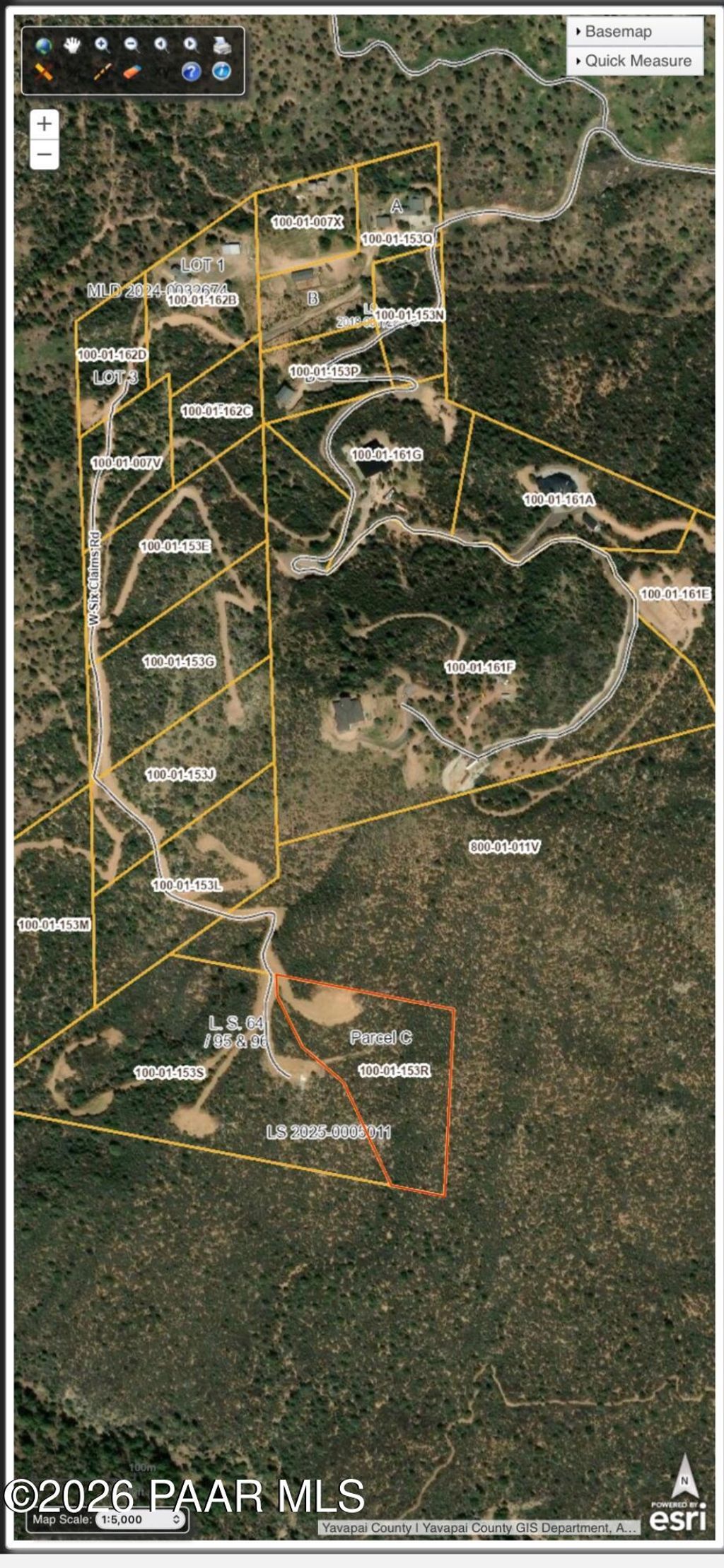 Photo of 5000 W Six Claims Lot C Road, Prescott, AZ 86305 (MLS # 1082940)