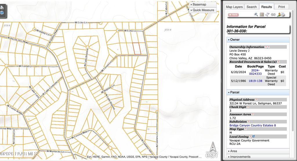 Photo of 32134 W Forest Lane, Seligman, AZ 86337 (MLS # 1079433)