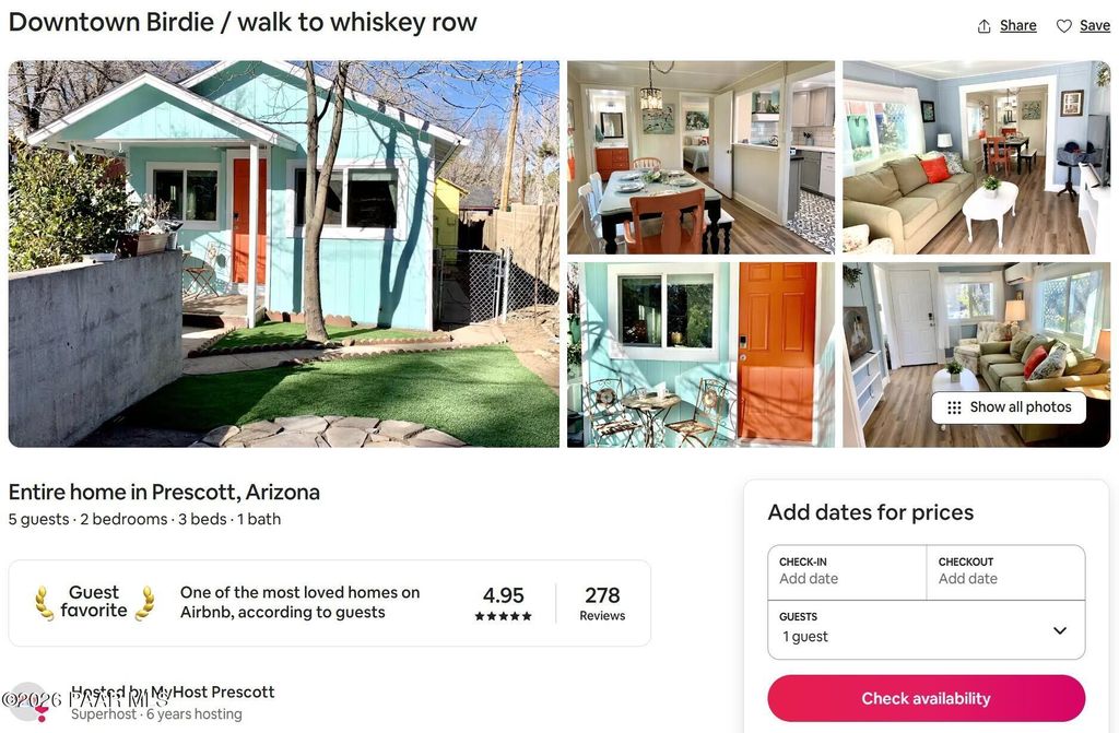 Photo of 720 W Gurley Street, Prescott, AZ 86305 (MLS # 1080780)