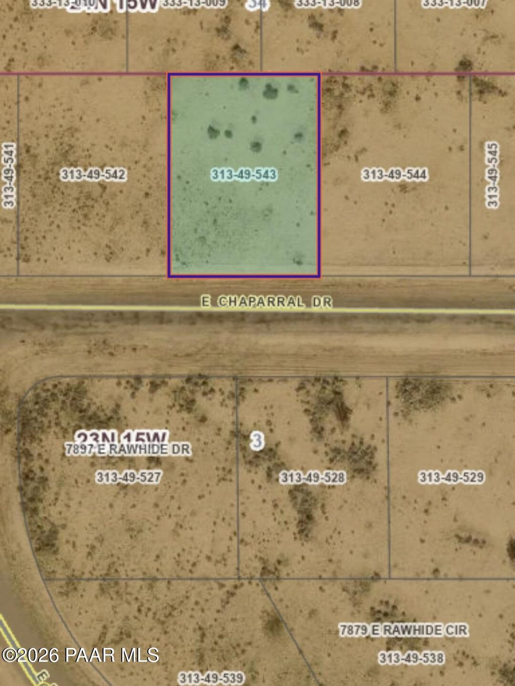 Photo of 7975 Chaparral Drive, Kingman, AZ 86401 (MLS # 1082728)