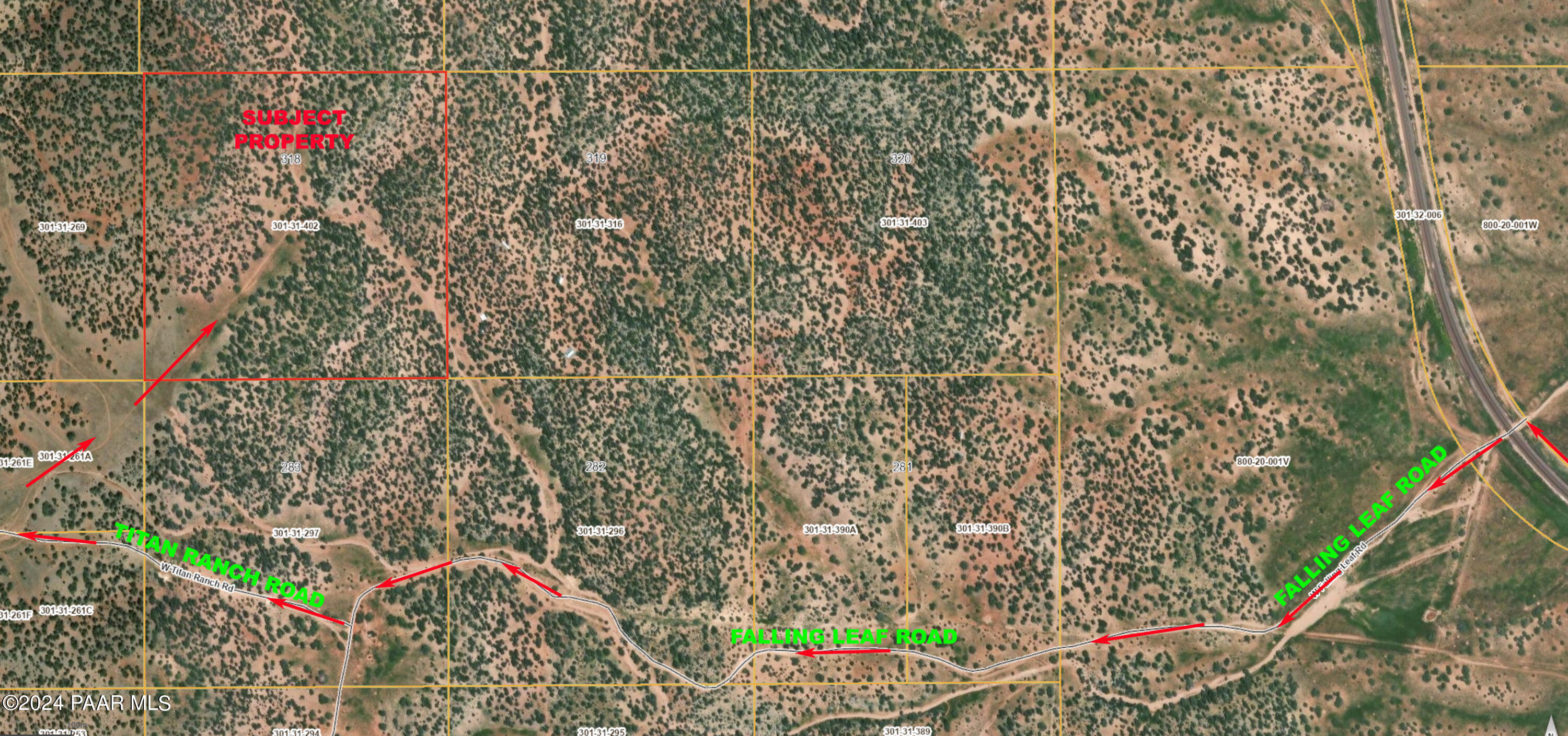 39.93 Acre W Titan Ranch Road
