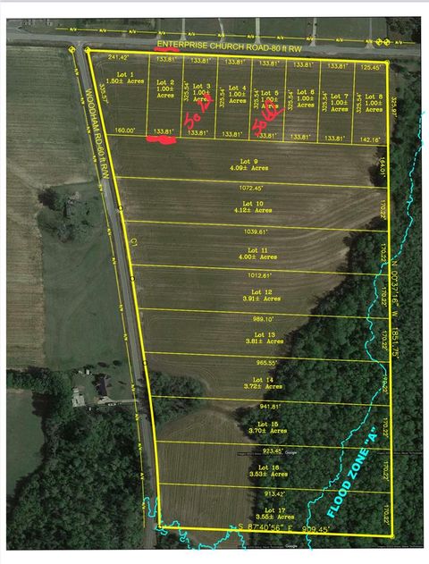 Vacant Land For Sale - LOT 2 Enterprise Church Rd<br/> Ashford, AL 36312