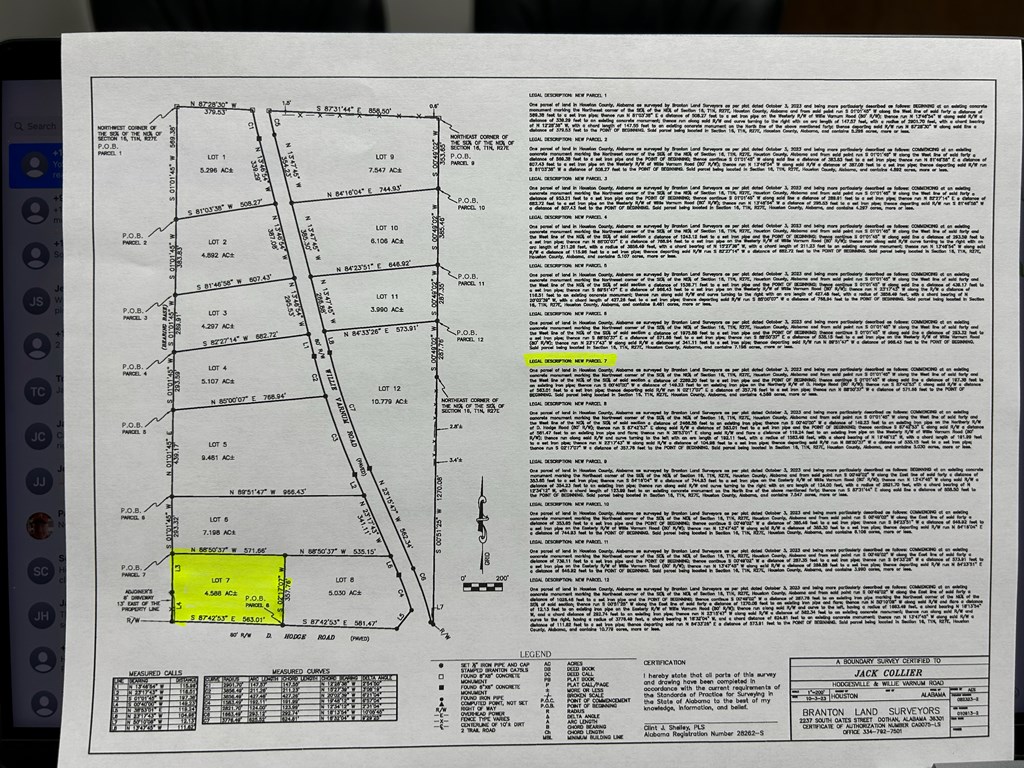 4.588+-ac Lot 7, D Hodge Rd, Cottonwood, Alabama image 17