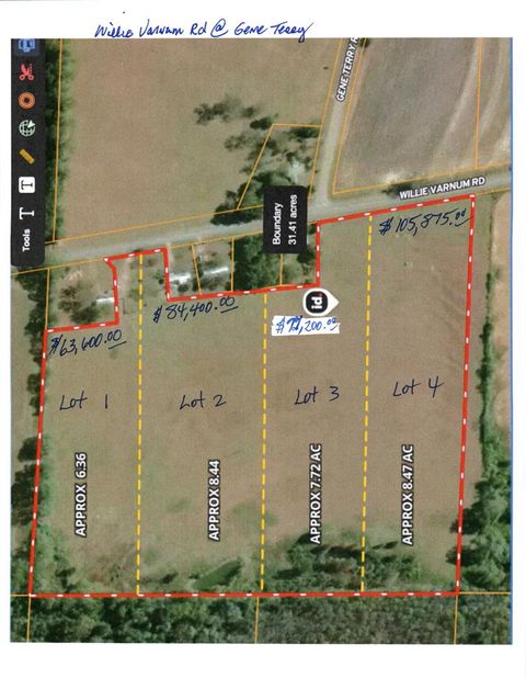 Vacant Land For Sale - LOT 1 Willie Varnum<br/> Cottonwood, AL 36301