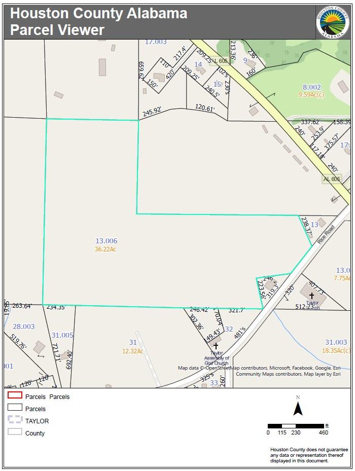 Taylor, Alabama 36301, United States, ,Land,Active,126756