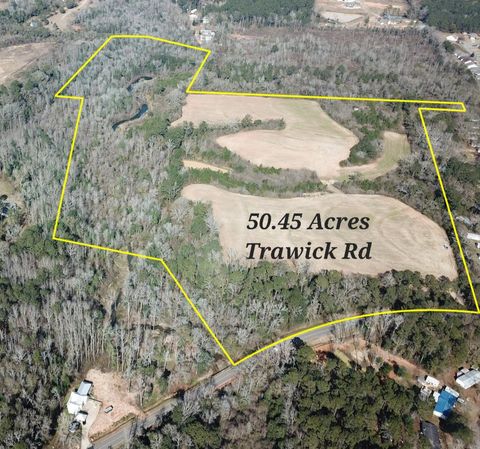 Vacant Land For Sale - 50.45 ACRES Trawick Rd<br/> Houston County, Dothan, AL 36301