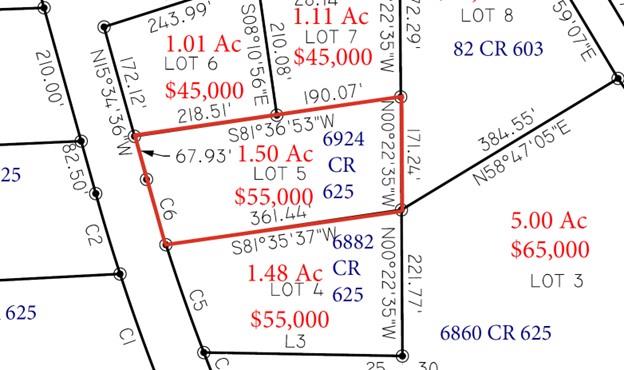 Lot 5 Blk B County Road 625, New Brockton, Alabama image 1