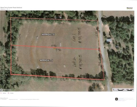 Vacant Land For Sale - LOT 2 Willie Varnum Road<br/> Houston County, Cottonwood, AL 36301