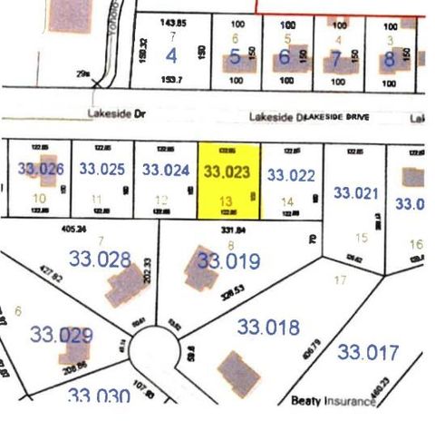 Vacant Land For Sale - Lakeside Drive Lot # 13<br/> Eufaula, AL 36027