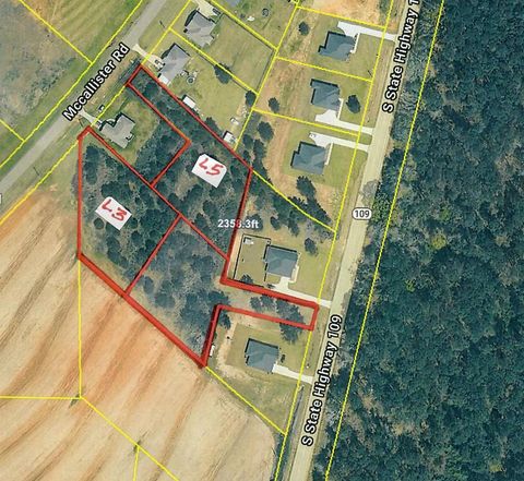 Vacant Land For Sale - Mccallister Road<br/> Slocomb, AL 36375