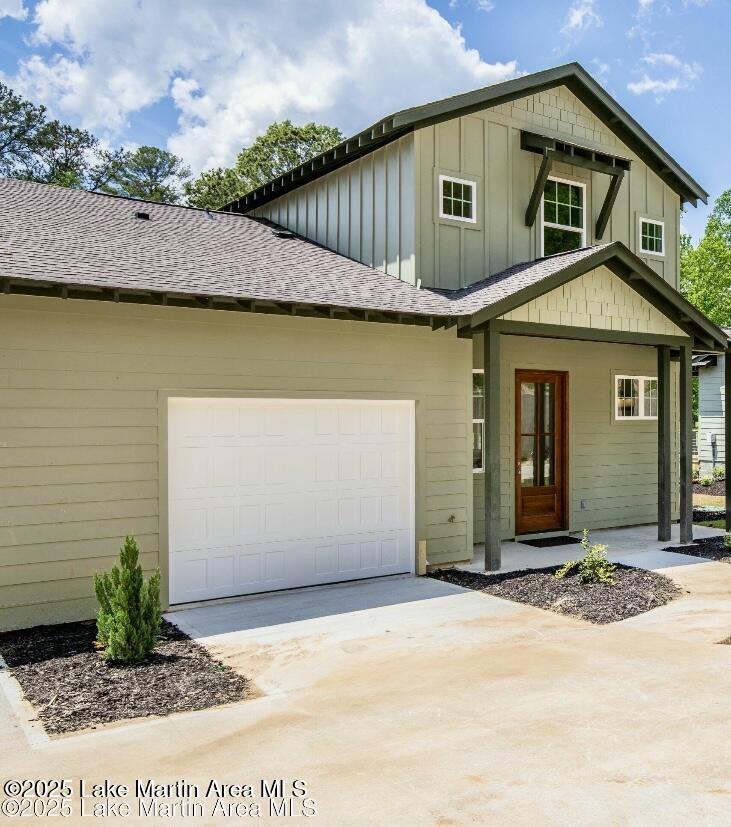 Front of townhome