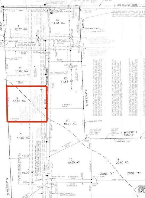 Vacant Land For Sale - 000 Las Cuatas Road<br/> Brooks County, Encino, TX 78353