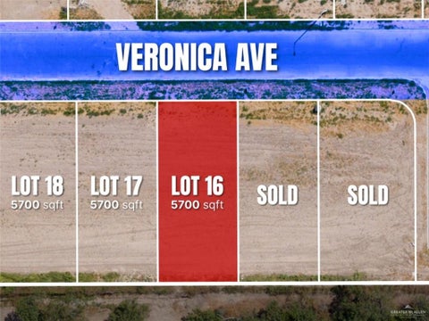 Vacant Land For Sale - LOT 16 Veronica Avenue<br/> Roma, TX 78584