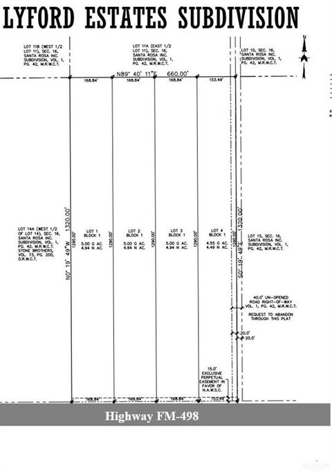 Vacant Land For Sale - 17430 Fm 498 Highway<br/> Lyford, TX 78569