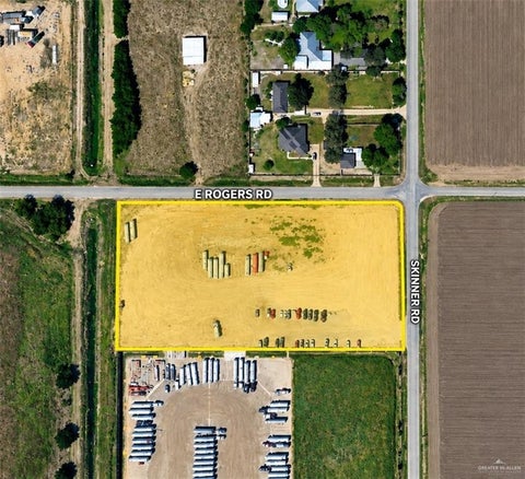 Vacant Land For Sale - 9800 E Rogers Road<br/> Edinburg, TX 78542