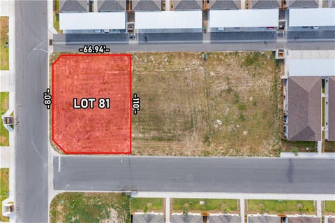 Vacant Land For Sale - LOT 81 N Abbey Avenue<br/> Hidalgo County, Edinburg, TX 78541