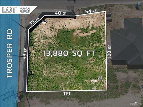 Vacant Land For Sale - 800 Azalea Street<br/> Mission, TX 78574