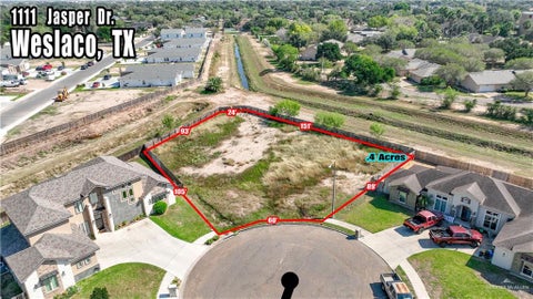 Vacant Land For Sale - 1111 Jasper Drive<br/> Weslaco, TX 78596