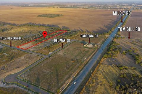 Vacant Land For Sale - 18180 Villa Drive<br/> Penitas, TX 78574