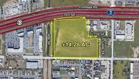 Vacant Land For Sale - 83 W Frontage Road<br/> Hidalgo County, McAllen, TX 78503
