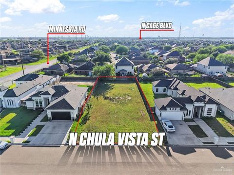 Vacant Land For Sale - 5315 N Chula Vista Street<br/> Pharr, TX 78577