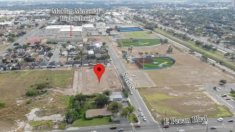 Vacant Land For Sale - 100 E Pecan Boulevard<br/> Hidalgo County, McAllen, TX 78501