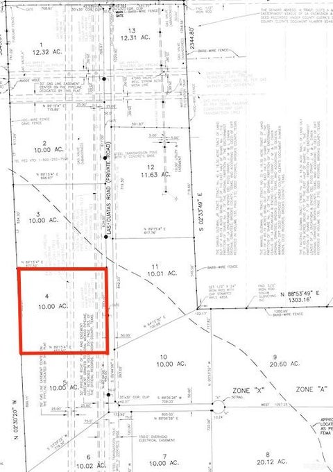 Vacant Land For Sale - 000 Las Cuatas Road<br/> Brooks County, Encino, TX 78353