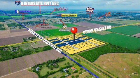 Vacant Land For Sale - 35 Oaks Cove Street<br/> Hidalgo County, Edinburg, TX 78542