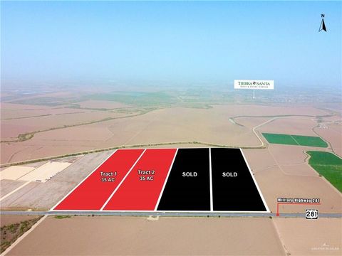 Vacant Land For Sale - TRACT 2 Military Highway<br/> Weslaco, TX 78596