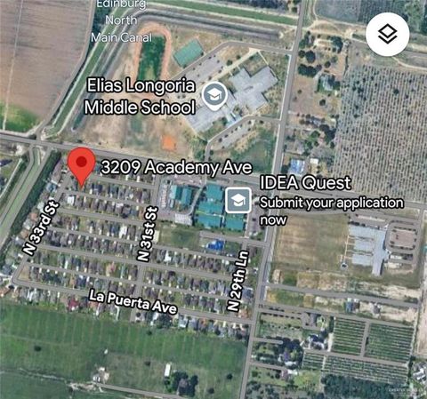 Vacant Land For Sale - 3209 Academy Avenue<br/> Hidalgo County, Edinburg, TX 78541