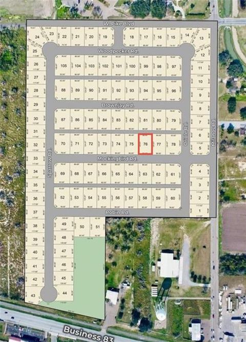 Vacant Land For Sale - 0000 Mockingbird Road<br/> Weslaco, TX 78596