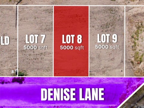 Vacant Land For Sale - LOT 8 Denise Lane<br/> Roma, TX 78584