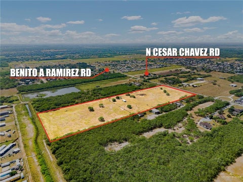 Vacant Land For Sale - 4105 Benito A Ramirez Road<br/> Edinburg, TX 78542