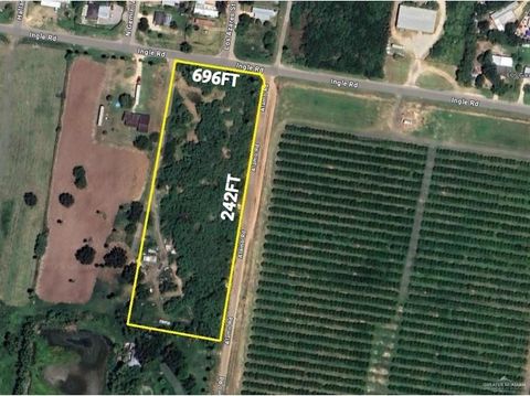 Vacant Land For Sale - 00 E Ingle Road<br/> Hidalgo County, Edinburg, TX 78542