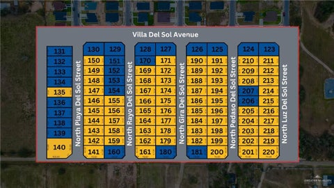 Vacant Land For Sale - 5701 N Playa Del Sol Street<br/> Hidalgo County, Edinburg, TX 78542