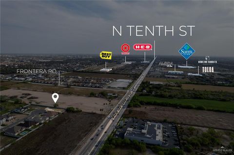 Vacant Land For Sale - 8801 9th Street<br/> McAllen, TX 78504